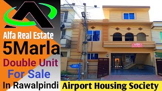 5Marla Double House For Sale In Rawalpindi Alfa Real Estate [upl. by Ezar310]