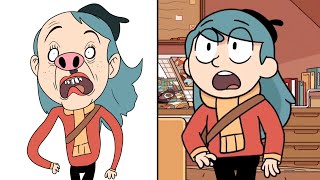 Hilda Netflix Season 3 Drawing Meme  Hilda netflix [upl. by Addy]