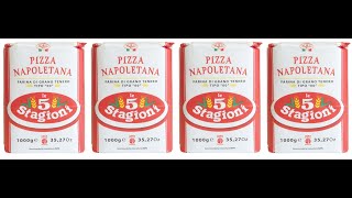 1 rész Nápolyi stílusú pizzához Dirket tészta készítése Stagioni Pizza Napoletana AVPN es liszttel [upl. by Refiffej]