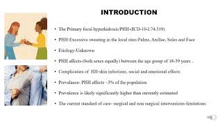 Management of Primary Hyperhidrosis With Patolakaturohinyadi Kashayam and Shireeshadi Choornam Avac [upl. by Janette]