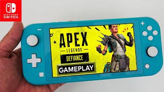 Apex Legends Season 12 Defiance Nintendo Switch LITE Gameplay [upl. by Orat949]