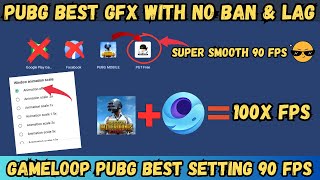 Gameloop Best Lag Fix Setting 2024  Best GFX Tool For Pubg Mobile  Super Smooth With 90 Fps  zimo [upl. by Liv401]