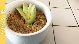 How to make Quinoa Mexican Soup Style  The290ss [upl. by Ynaffad]