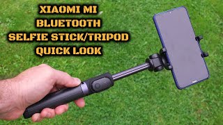 Xiaomi Mi Bluetooth Selfie StickTripod Quick Look [upl. by Adnohsor]