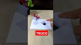 Dibujos en 3D 🔥 Como Dibujar en 3D shorts arte [upl. by Brendin519]