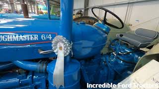 1964 Roadless Fordson Super Major Ploughmaster 64 4WD 54 Litre 6Cyl Diesel Tractor 75 HP [upl. by Aicilas742]