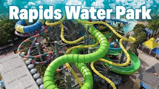 All Water Slides at Rapids Water Park in Florida 2024 POV [upl. by Holly-Anne]