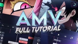 StepbyStep AMV Editing Tutorial using Alight Motion  Beginner to Pro [upl. by Mountford285]