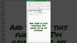 How to Calculate Ratio in Excel [upl. by Stets]