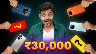 ⚡TOP 5 📱 Best Smartphones Under ₹30000 🔥🔥June 2024 TamilTech [upl. by Llessur166]