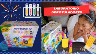 Tutorial como Crear Rotuladores Olorosos Laboratorio de Rotuladores Crayola🖍️ [upl. by Amehr805]