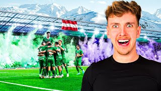 GERMAN Football Fan Experiences Biggest Derby In AUSTRIA [upl. by Zsolway]