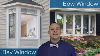 BOW WINDOW VS BAY WINDOW  WHATS THE DIFFERENCE  RESIDENTIAL CONSTRUCTION  BOWTIEGUY RI REALTOR [upl. by Cykana899]