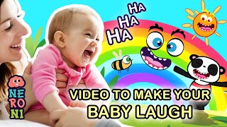 Make Baby Laugh in Seconds with Goofy Panda amp BeeBee Funny Weather 🐼🐝🌦 [upl. by Aehta178]