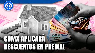 Pago de predial en la CDMX tendrá descuentos si se paga anticipadamente [upl. by Llenna]