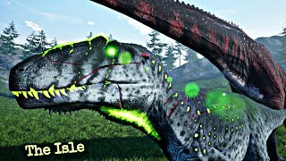 Shantungosaurus Carnivoro GIGANTE Vs 2 Toxic Giganotosaurus The Isle 177 [upl. by Tedie]