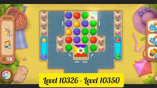 Gardenscapes  Level 10326  Level 10350   All Puzzles  Gameplay PART  463 [upl. by Cyrillus]