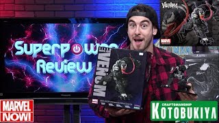 Marvel Now VENOM ARTFX Statue Review by Kotobukiya [upl. by Aicekat]