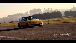 Honda EG6 K20 trackday by QvGarage Awesome one day at the tracks [upl. by Dombrowski]