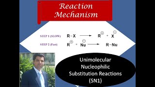 Unimolecular Nucleophilic Substitution Reactions  SN1  Reaction Mechanism  Organic Chemistry [upl. by Prentiss]