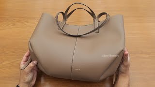 Unboxing Polene Cyme bag in New Color Root Racine [upl. by Ceciley]