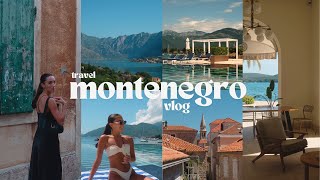 MONTENEGRO VLOG 🇲🇪 MOST UNDERRATED TRAVEL DESTINATION  BUDVA KOTOR TIVAT PORTO  COUPLE TRIP 🤍 [upl. by Adnovaj]