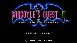 Gargoyles Quest II  NES Gameplay [upl. by Lewls]