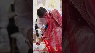 Best Couple Nikkha ceremoney🥰 plzsubscribe wedding love youtubeshort youtubbe fvbv fv short [upl. by Kwasi]