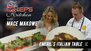 Emerils Italian Table  Chef Mace Makowe [upl. by Batha]