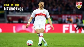 Konstantinos Mavropanos • Great Defensive Skills  Stuttgart [upl. by Derfniw]