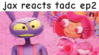 jax reacts tadc episode 2 [upl. by Assirhc]