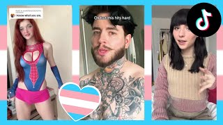 Trans TikToks Compilation 32 [upl. by Yenrab]