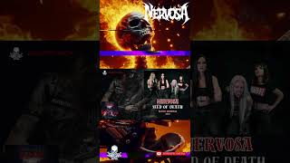 Nervosa  Seed of Death 2023 almafuerte metal rock metalmexicano [upl. by Ahsetan]