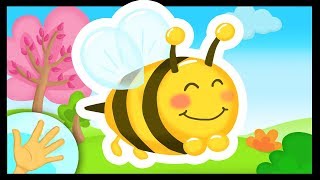 La comptinette des abeilles  Petites comptines à gestes pour bébés  Titounis [upl. by Sulamith377]