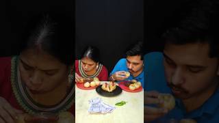 Puchka and Chinese Samosa Eating Challenge 🤤 eatingchallenge [upl. by Lowney53]