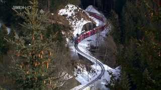 Auf schmaler Spur von Chur nach Arosa Von Bergen und Brücken [upl. by Eenitsed]