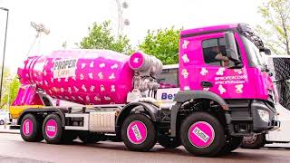 MOBIL TRUK MOLEN PINK [upl. by Gennifer]