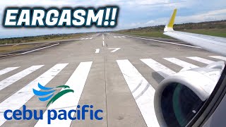 CEBU PACIFIC AIRBUS A320NEO RPC4109 TAKEOFF FROM GESRPMR  MNLRPLL  5J996 [upl. by Enyawad]