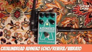 Catalinbread Adineko EchoReverbVibrato Review  How does it sound [upl. by Burke81]