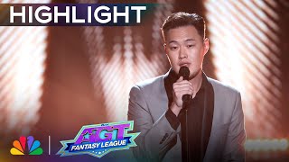 EnkhErdene SURPRISES the crowd with quotAlways On My Mindquot  SemiFinals  AGT Fantasy League 2024 [upl. by Ikcaj879]