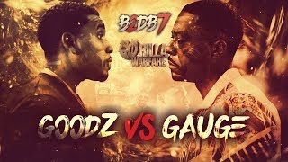 GORILLA WARFARE Goodz vs Gauge  B2DB7 [upl. by Asertal]