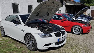 Zurück vom Lackierer BMW E46 Compact S65 V8 Swap kurz vor den Testfahrten Vergleich M3 Eventuri [upl. by Orimlede]