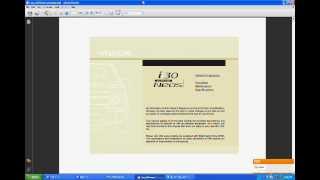 Hyundai i30 Manual PDF [upl. by Neilson]