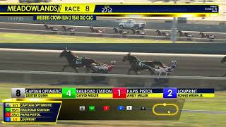 October 18 2024  Breeders Crown Elimination  Race 8 [upl. by Anneyehc]