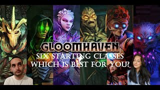 Gloomhaven Six Starting Classes Which Class Suits Your Playstyle [upl. by Inimak]