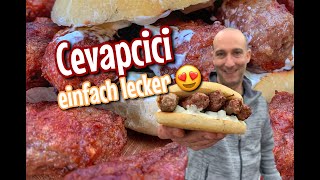 Cevapcici wie aus dem Urlaub einfach selber machen  Westmünsterland BBQ [upl. by Gae]