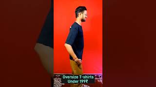 Oversize Tshirt Under 199 😍 meeshofinds shortsfeed fashion meesho [upl. by Hennahane3]