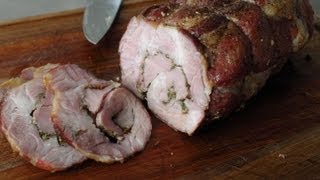 Porchetta Sort of  PorchettaStyle Pork Shoulder Roast amp Sandwich [upl. by Krystle706]