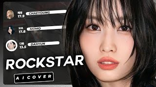 AI COVER TWICE Rap Line  Rockstar [upl. by Novj966]