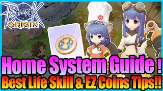 Home System  New Life Skill System Explained with Extra Tips Ragnarok Origin Global [upl. by Meng784]